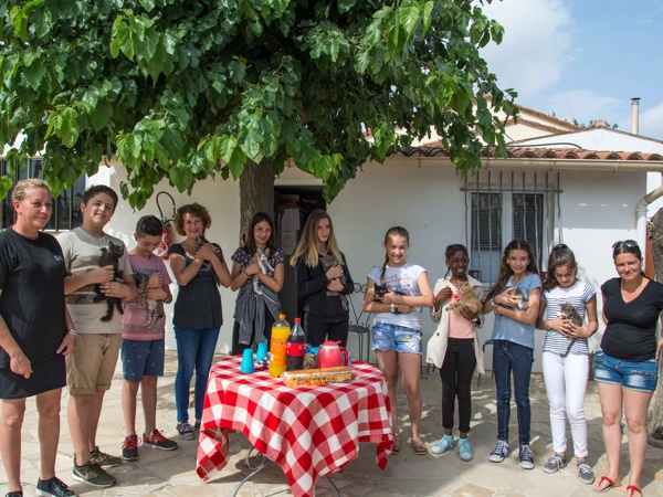 La SPA des Pyrénées Orientales du Sud rencontre les élèves du collège de Saint Louis de Gonzague